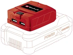 Polnilni adapter Einhell TE-CP 18 Li USB-Solo Power X-Change 4514120