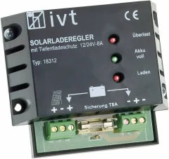Solarni regulator polnjenja 12 V\, 24 V 8 A IVT