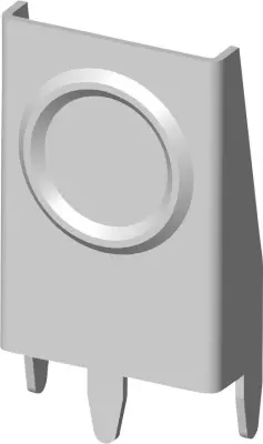 Enojni kontakt 1 Mignon (AA) spajkalni priklop (D x Š x V) 4.8 x 9.7 x 17 mm Vogt Verbindungstechnik 1456c.98