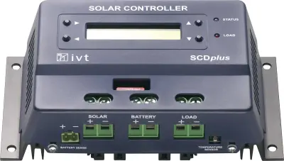 Solarni regulator polnjenja 12 V\, 24 V 40 A IVT SCDplus 40A