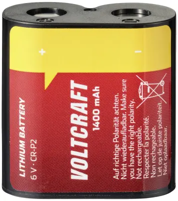 VOLTCRAFT CRP2 fotobaterije CR-P 2 litij 1400 mAh 6 V 1 kos
