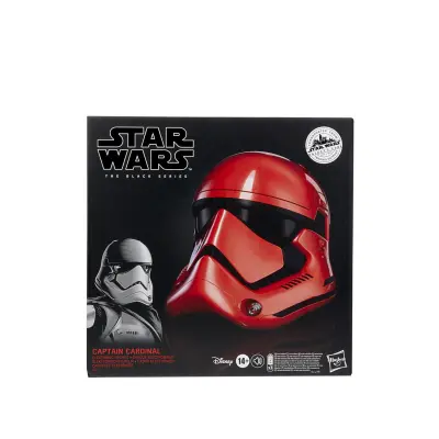 STAR WARS CAPTAIN CARDINAL ELEKTRONSKA ČELADA ČRNA SERIJA