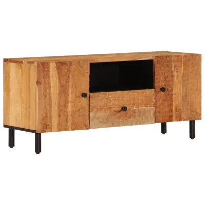 vidaXL TV omarica 105x33x46 cm trden akacijev les