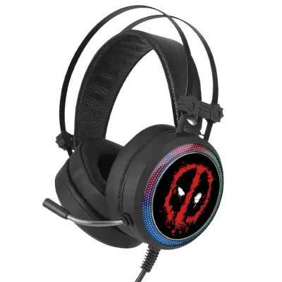 Auriculares Gaming Deadpool Marvel Negro