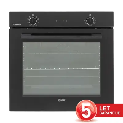 VOX vgradna pečica SBFDT 7815B3DCT [A, 78 l, 9+3 prog., SteamBase, 3D Cook]