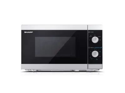 Mikrovalovna pečica Sharp MS01E-S (20 L\, 800W\, prostostoječa\, srebrna)