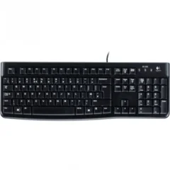 Logitech K120 OEM Črna črna tipkovnica