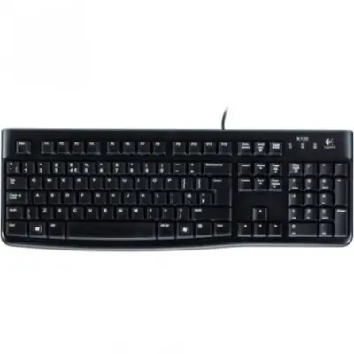 Logitech K120 OEM Črna črna tipkovnica