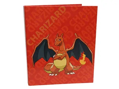 CYPBRANDS Pokemon A4 Ring Binder with 4 Ring (oranžna: Charizard)