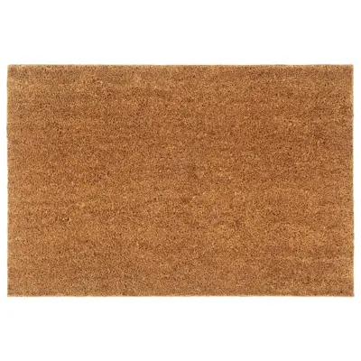 vidaXL Predpražnik naravne barve 60x90 cm tkana kokosova vlakna