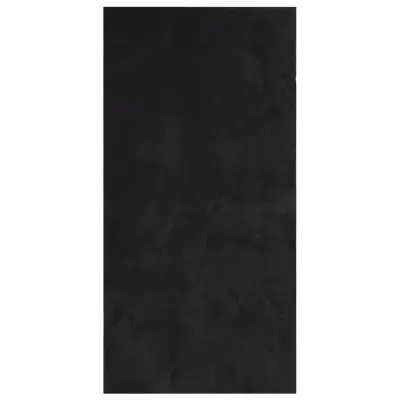 vidaXL Preproga HUARTE kratka vlakna mehka in pralna črna 100x200 cm