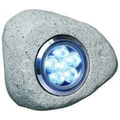 Smartwares LED kamnite vrtne svetilke 3 kosi 2,7 W sive RS306
