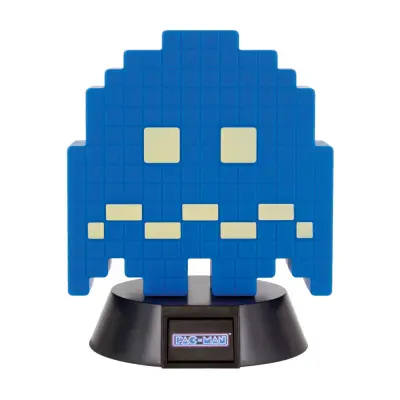 Paladone Blue Ghost ikona LED | Zbirateljska svetilka Pac Man | Idealno za nočno lučko za otroške spalnice, pisarne in dom | Retro igralni izdelki pop