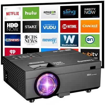 1080P HD Projektor WiFi 3D LED Mini Video Theater Heimkino LED-Beamer