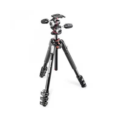 Manfrotto Aluminijasto 4-sekcijsko stojalo 190 z XPRO 3 Way glavo + 200PL ploščico (MK190XPRO4-3W)