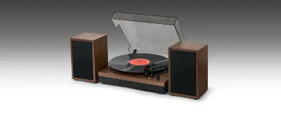 MUSE gramofon z lesenimi zvočniki MT-108 BT