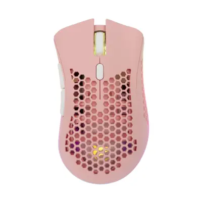 WHITE SHARK miška brezžična roza RGB WGM-5012 LIONEL Gaming