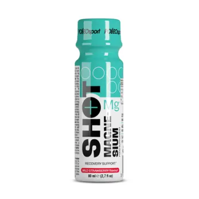 SHOT Magnesium + Vitamin B6, 80 ml - Jagoda