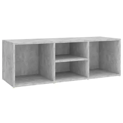vidaXL Klop za shranjevanje čevljev siva 105x35x35 cm inženirski les