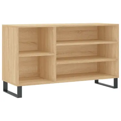vidaXL Omarica za čevlje sonoma hrast 102x36x60 cm inženirski les