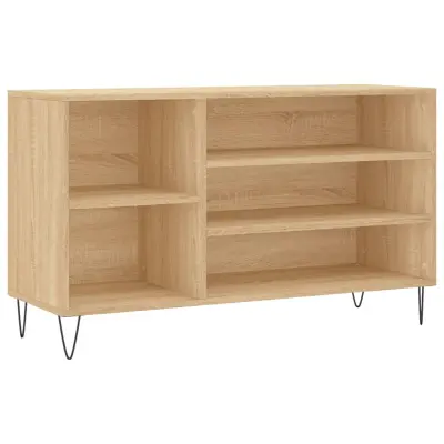 vidaXL Omarica za čevlje sonoma hrast 102x36x60 cm inženirski les