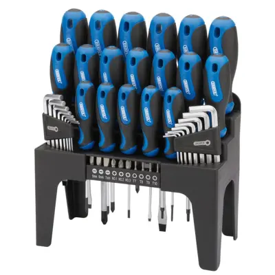 Draper Tools 44-delni komplet izvijačev, imbus ključev in nastavkov