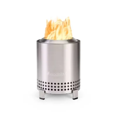 SOLO STOVE – mini brezdimno namizno kurišče | MESA, srebrn