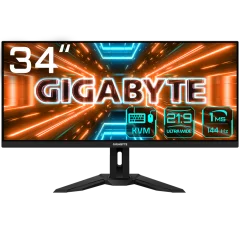 GIGABYTE M34WQ 34/IPS/144HZ/WQHD/KVM gaming monitor 2xHDMI/DP/TYPE-C