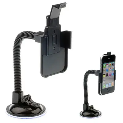 Gibljiv nosilec telefona s priseskom za Iphone 5 in 5S