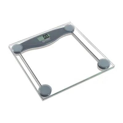 Tehtnica osebna elektronska FIRST 150kg/100g, LCD, siva