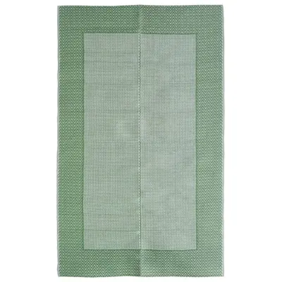 vidaXL Zunanja preproga ARAKIL zelena 190x290 cm PP