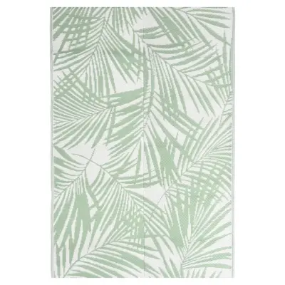 vidaXL Zunanja preproga ARAKIL zelena 160x230 cm PP