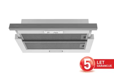 VOX izvlečna kuhinjska napa PIO6L03IX [B, 3 hitrosti, pret: max. 400m3, inox]