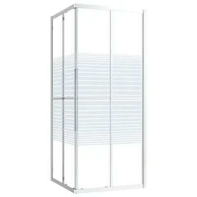 vidaXL Tuš kabina ESG 80x80x180 cm