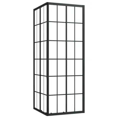 vidaXL Tuš kabina ESG 70x70x180 cm
