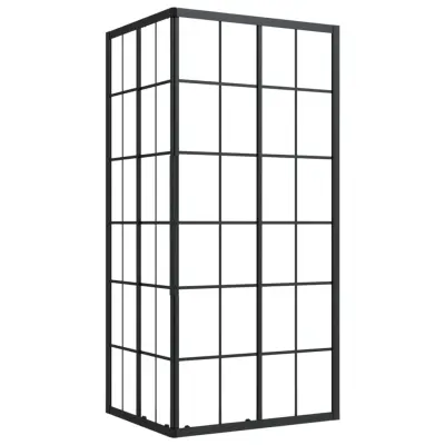 vidaXL Tuš kabina ESG 90x70x180 cm