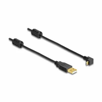Delock kabel USB 2.0 A-B mikro 1m kotni 83148