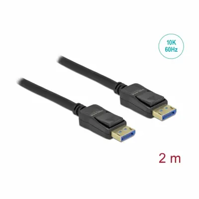 Delock kabel DisplayPort  2m 10K 60Hz 80262
