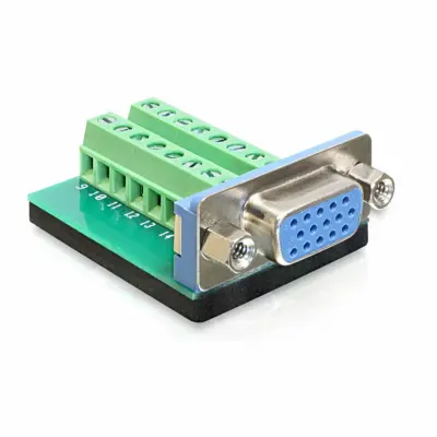 Delock adapter VGA 15Ž / terminal block 65170