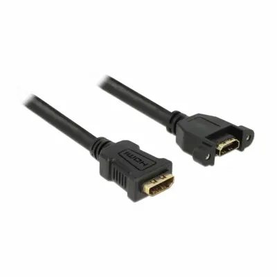 Delock HDMI podaljšek vgradni 4K 0,5m 85465