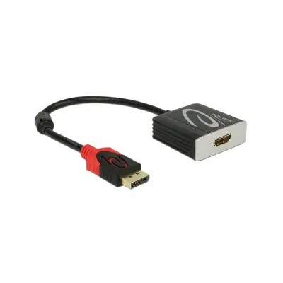 Delock adapter DisplayPort-HDMI aktivni 4K 60Hz 20cm 62734
