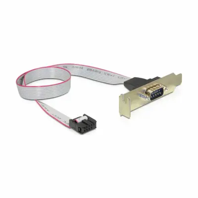 Delock adapter slot-Serijski DB9 Low Profile 89300