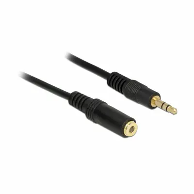 Delock podaljšek AVDIO 3.5M-3.5Ž  3pin 2m 83766