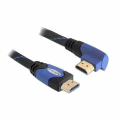 Delock kabel HDMI kotni 4K vijola 5m 82958