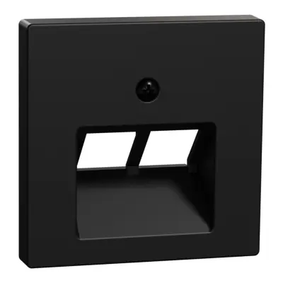 Merten Center plošča 2f bw mat MEG4522-0403