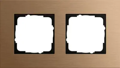 Gira pokrovni okvir 2-kanalni 021238