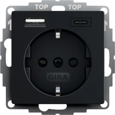 Gira vtičnica + USB 2459005
