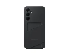 SAMSUNG Galaxy A35 Black ovitek z režo za kartico