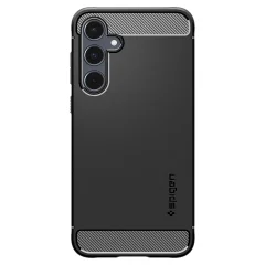 SPIGEN Rugger Armor Matte črn ovitek za telefon SAMSUNG GALAXY A55