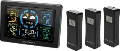GOGEN vremenska postaja ME 3397 črna
